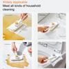 360°Rotating Mini Mop Portable Handheld Wall-mounted with Disposable Face Towel Cleaner for Home Kitchen Bathroom Cleaning Tools