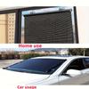 Uv Protection Car Sunshade Curtain Retractable Side Window Block Sun Shade  Garden