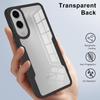 For Samsung Galaxy S25 Edge Case Acrylic + TPU Clear Phone Cover with PET Screen Film