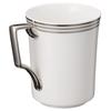 Noritake Mug Color Pair 295cc Aidan 2 Pieces Bone China (changeable Set) White/Black P93655/4867-12