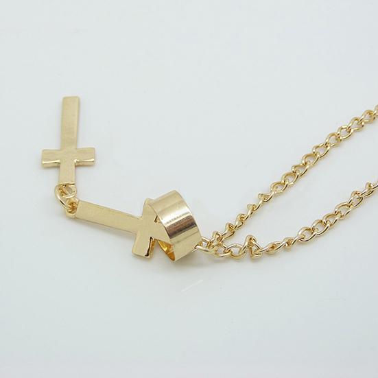 1Pc Ear Cuff Cross Dangle Versatile Alloy Women Fashion Punk Ear Crawler for Women