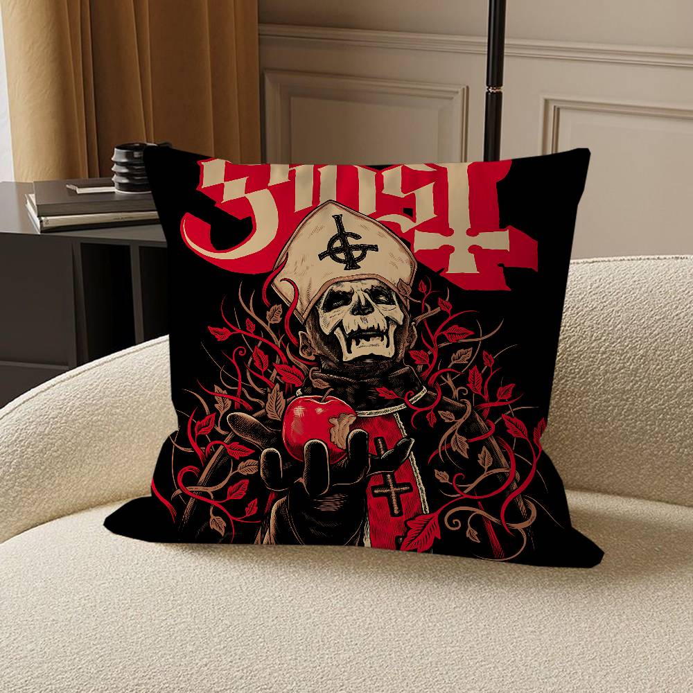 Pop Band T-The Ghosts Pillowcase Toon Gift Cushion Cover Bedroom Home Sofa Chair Seat Decor Pillow Case