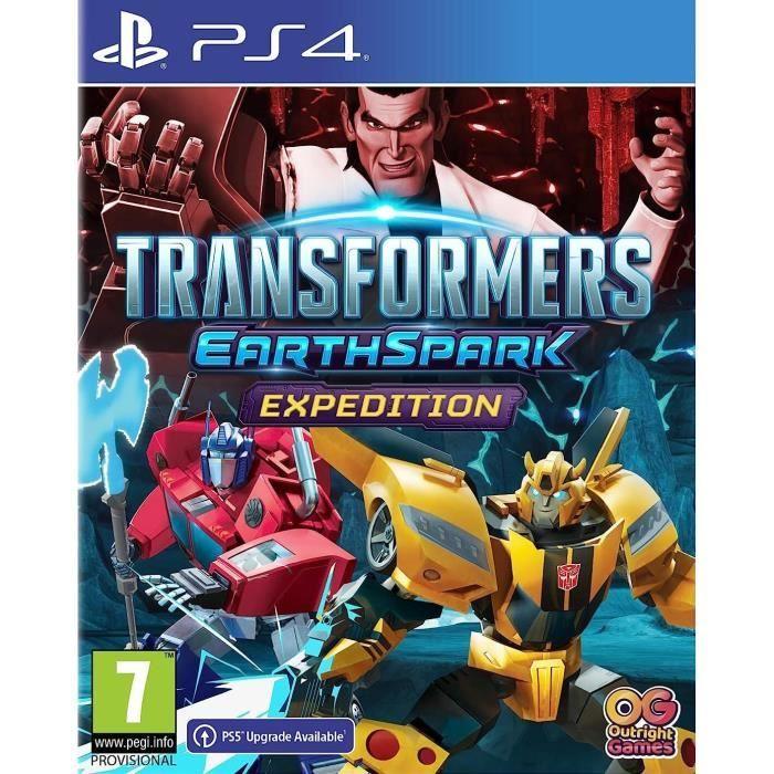 Transformers : earthspark - expedition - jeu ps4