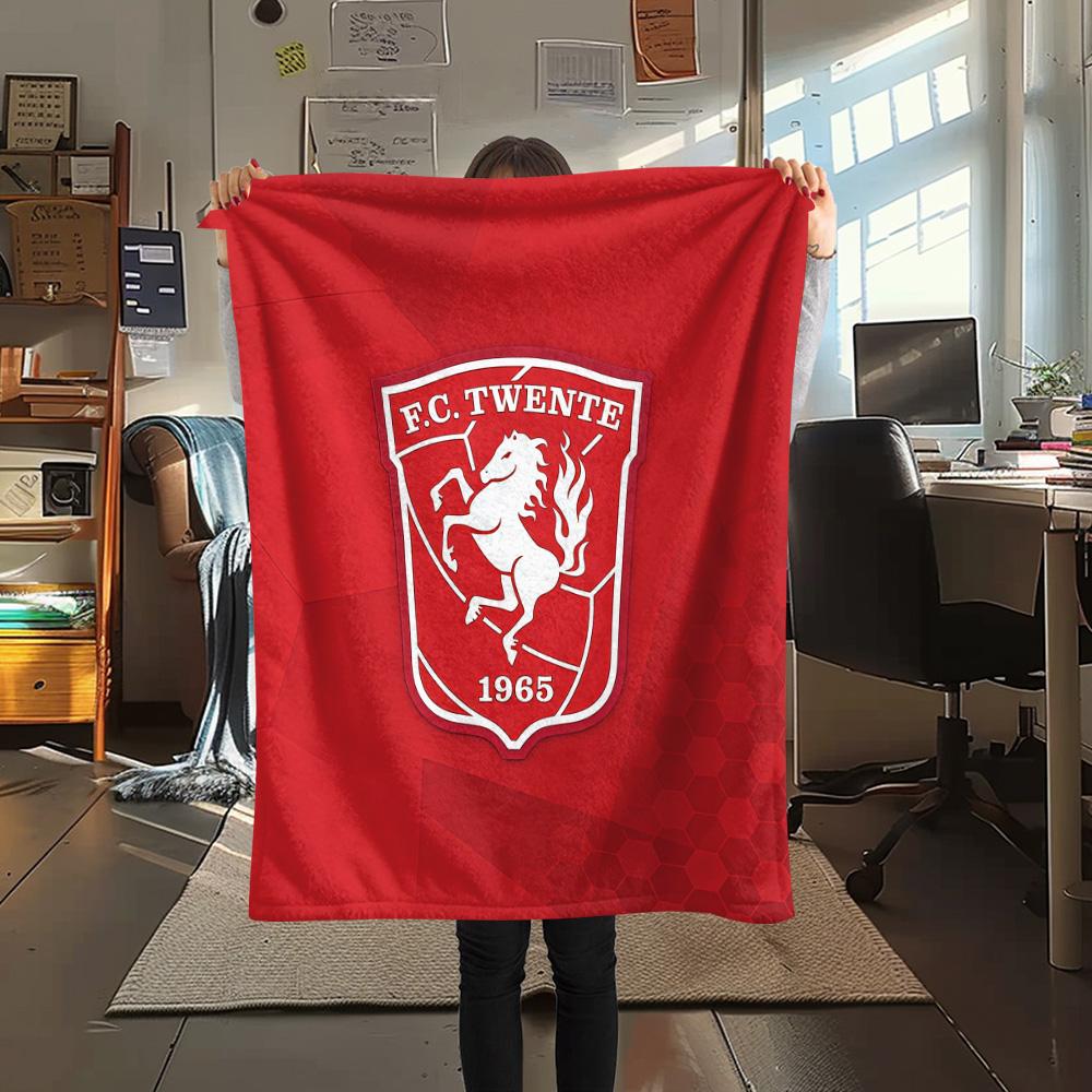 FC Twente Flanellduk, Högkvalitativ Bekväm för Alla Årstider, Heminredning, Värme och Komfort