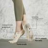 Rutschfeste Baumwollsocken mit Fünf-Zehen-Design für Yoga & Pilates für Damen