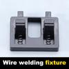 1pc Electric Wire Welding Fixture Holding Power Stabilizing Wire Holder Anti-Slip Dual Clamps Soldering Tool Accessories