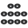 10Pieces Heavy Duty Universal Angled Grinder Backing Plates for 100mm Models Four Hole Hex Design Alloy Material Secure