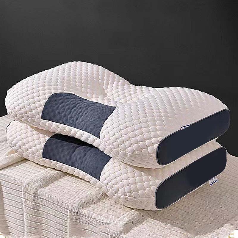 Orthopedic Reverse Traction Pillow Protects Cervical Vertebra and Helps Sleep Single Neck Pillow Can Be Machine Washable 48X74cm