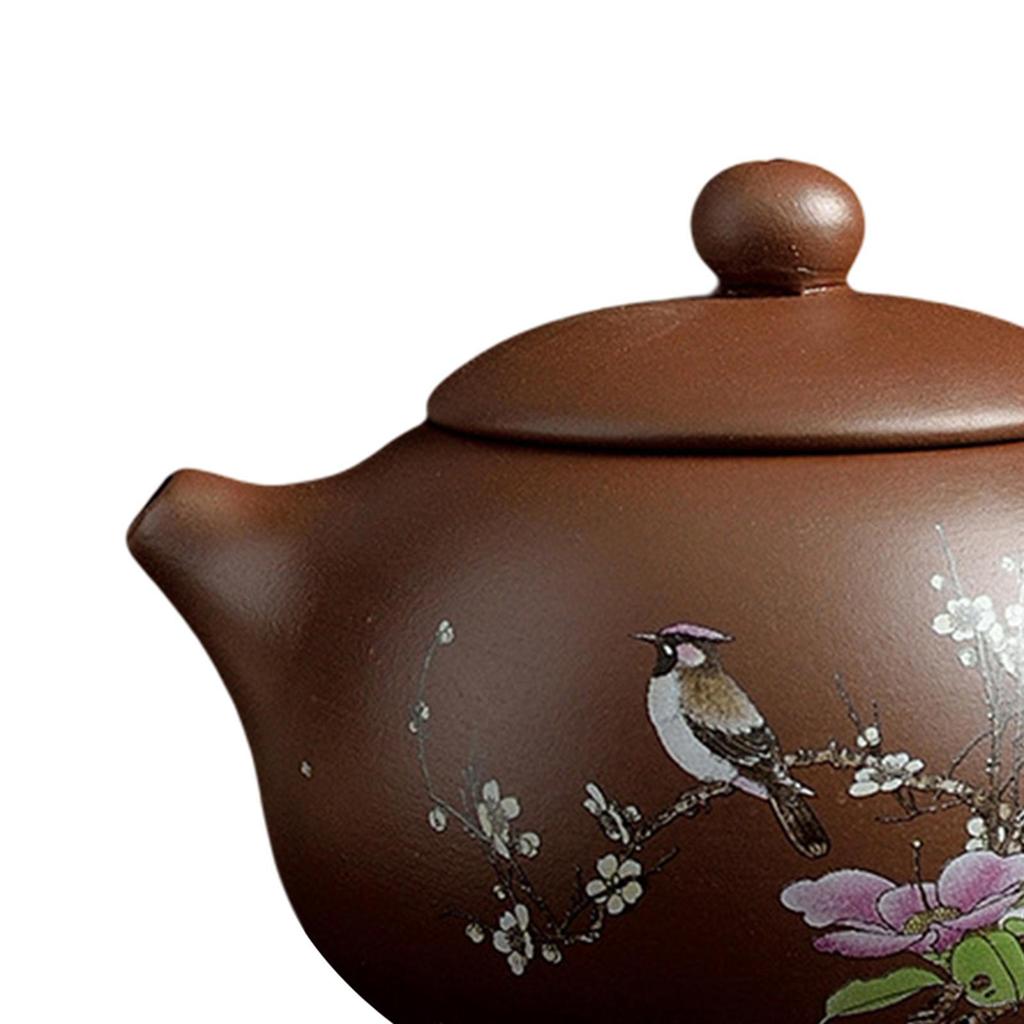 Teapot Chinese Tea Pots Handmade for Home Office Collectibles Teaware Gift Decoration Loose Hand