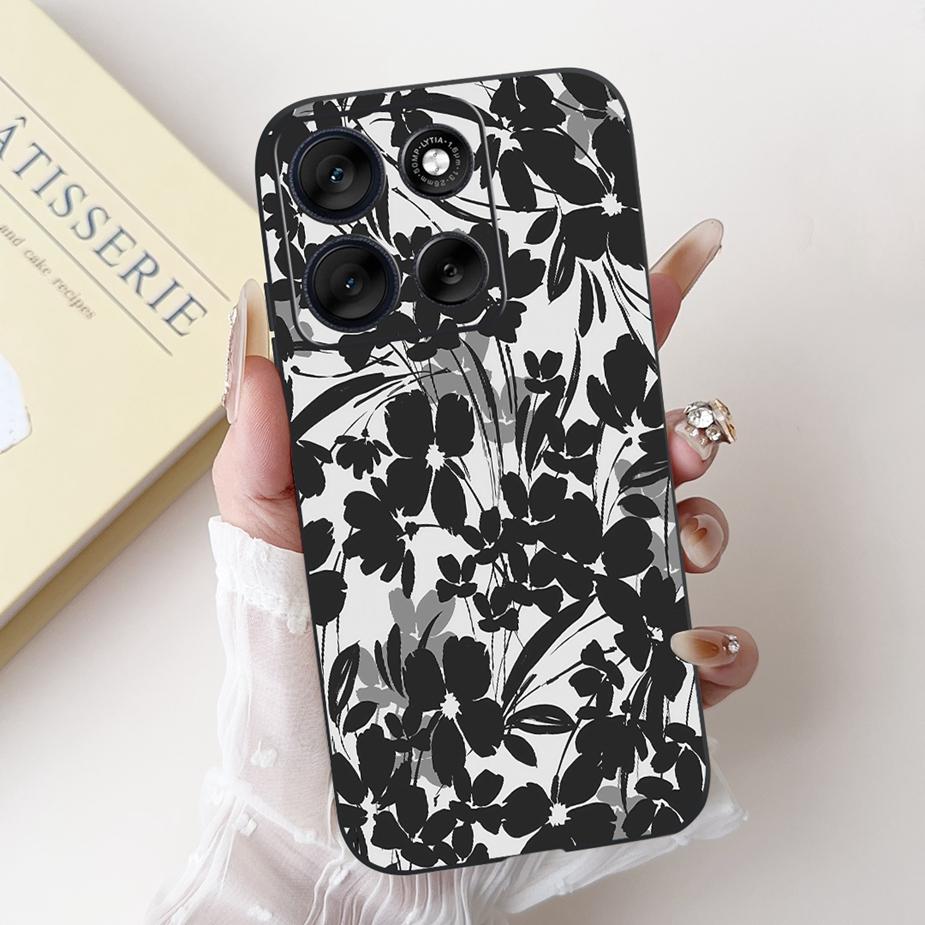 For Motorola Moto G56 Case MotoG86 Luxury Fashion Candy Painted Cover Silicone Case For Motorola Moto G86 G 56 MotoG56 Soft Bags