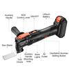 2200W Cordless Renovator Oscillating Woodworking Power Tools 6 Variable Speed Multi Cutter Electric Trimmer Blade 21V