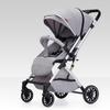 Lightweight Two-Way High Landscape Baby Stroller: Sit & Recline, One-Button Foldable Children's Pushchair.