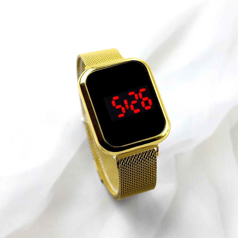 In-Stock Fashion LED Sports Watch with Magnetic Strap