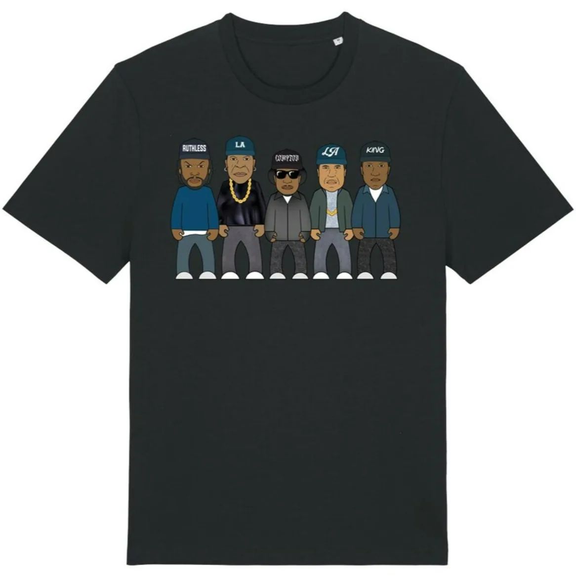 

Compton Connection T Shirt Music Inspired Graphic Tee Unisexs Womens Kids Sizes Casual Streetwear Top 4XL