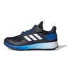 Fortafaito Slip Resistant Low Top Kids' Running Shoes Black Blue White Kids' EE7313