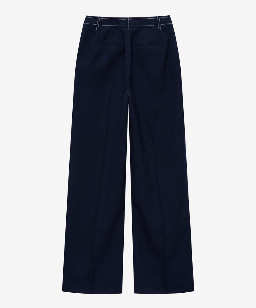 MIND BRIDGE WOMEN [W] Straight Stitch Slacks