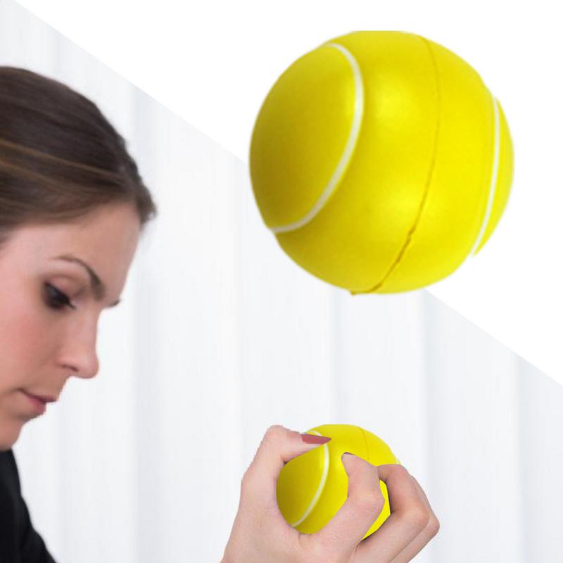 12pcs 5cm Foam Tennis Balls High Elasticity Practice Tennis Foam Tennis Balls for Adult Practice Foam Soft Tennis Balls