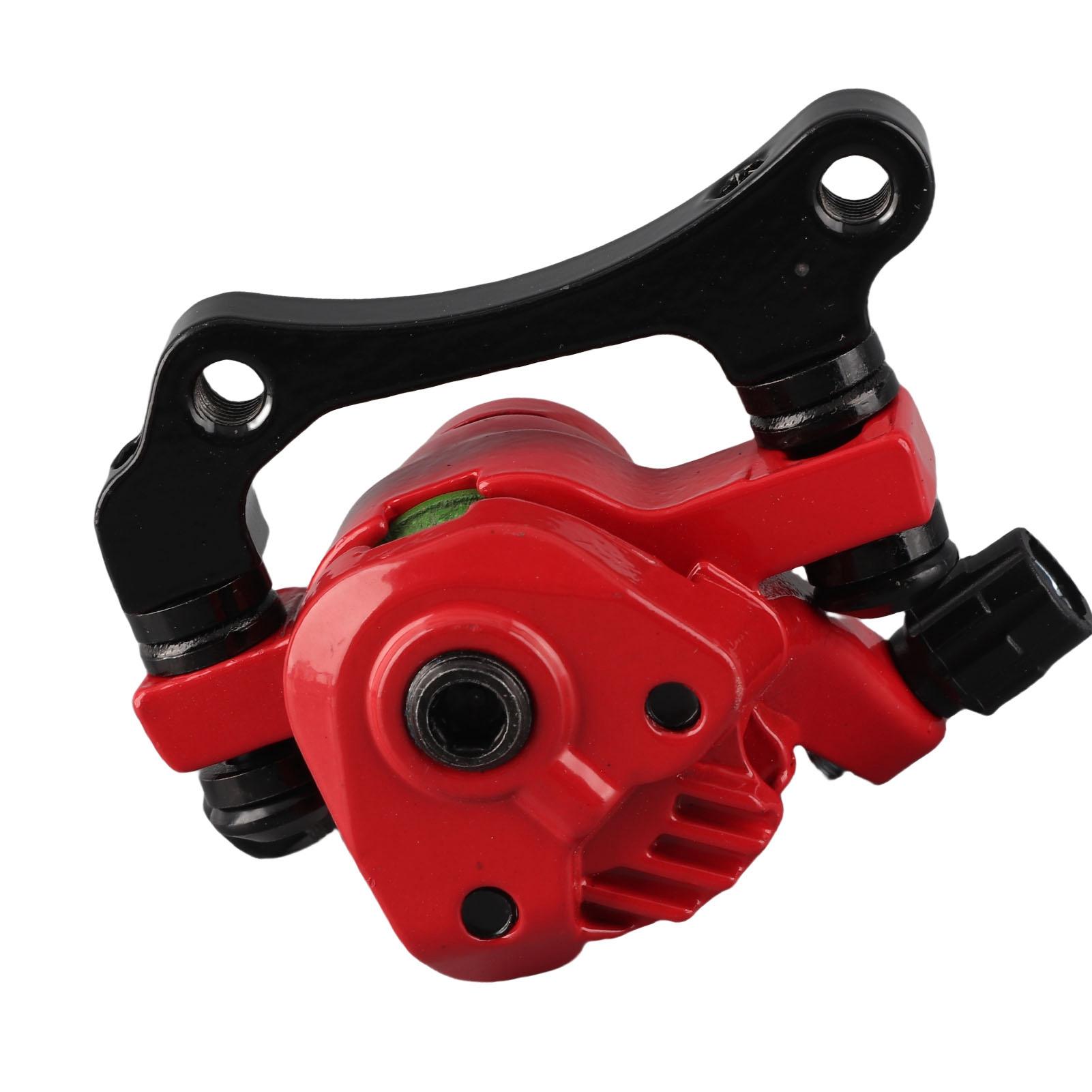 

Electric Scooter Disc Brake Right Side Aluminum Alloy Electric Scooter Mechanical Brake Caliper Replacement Parts 10inch Red червоний
