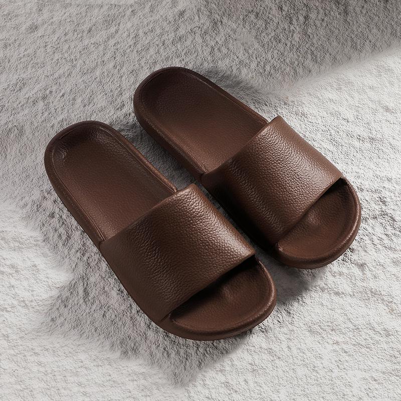 Fashion 2024 New Arrival Indoor Slippers Women Men Summer Shoes Japanese Style Solid Color Home Bathroom Slides Couples Shower Slipper