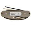 Musiclily Pro Staggered Alnico 5 Bridge Pickup for Strat Electric Cream ST-FAT50S Single-Coil Guitar,