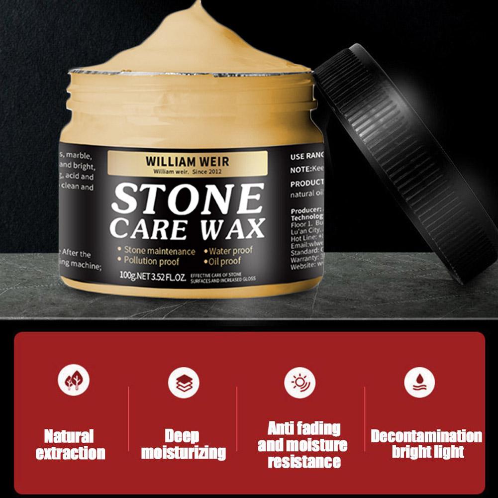 Stone Nourishing Polishing Wax Quartz Polish Tool Waterproof Polish Wax Granite Polish Wax Stone Care Products for Marble Tile