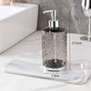 Cheese Texture Press-Type Dispenser Bottle for Body Wash, Shampoo, and Hand Soap