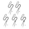 Retro Five Pointed Star Bolo Tie for Men Western Styles Necktie Collar Pendant Rodeos Rope Tie Necklace for Formal Event