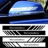 2PCS Car Rearview Mirror Decorative Sticker Is Suitable for AMG Badge CLKLA A180 W108 W201 W212 W213 W22.