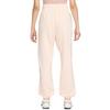 Nike Side Letter High Waist Lace-Up Casual Fleece Knit Sports Pants Women Pants Ice-Pomegranate FB8052-838