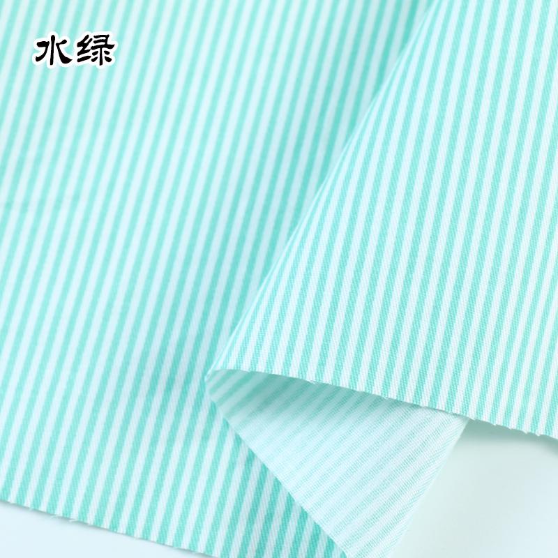 160cm*50cm 1mm Fruit Color Striped Cotton Fabric for Kindergarten Bedding Printed Twill Quilt Cloth