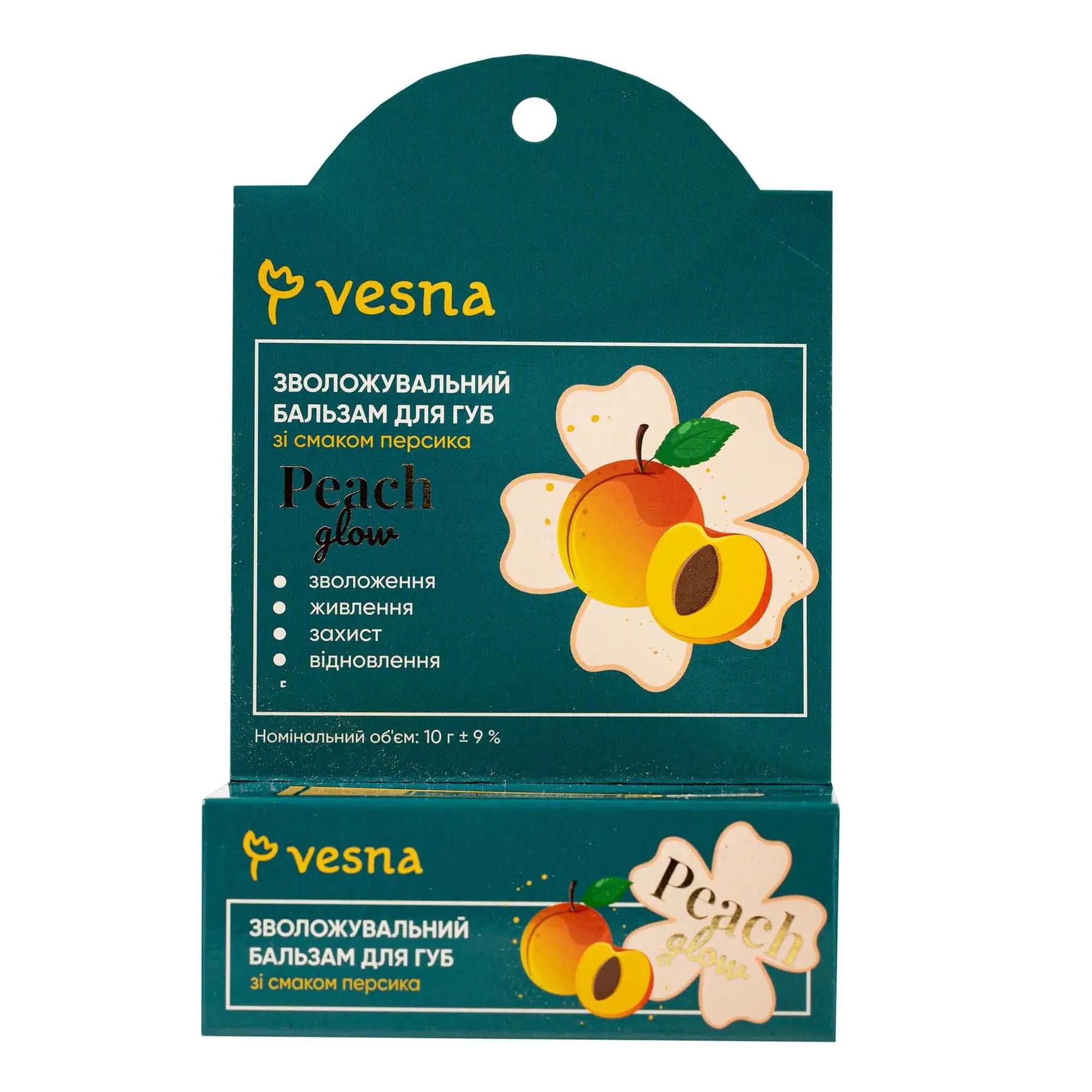 

Бальзам для губ з персиком Vesna 10 мл