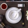 High-End Chinese Style Ceramic Tableware Set: 3-Piece or 4-Piece with Bowls, Plates, and Dishes for Restaurants and Clubs