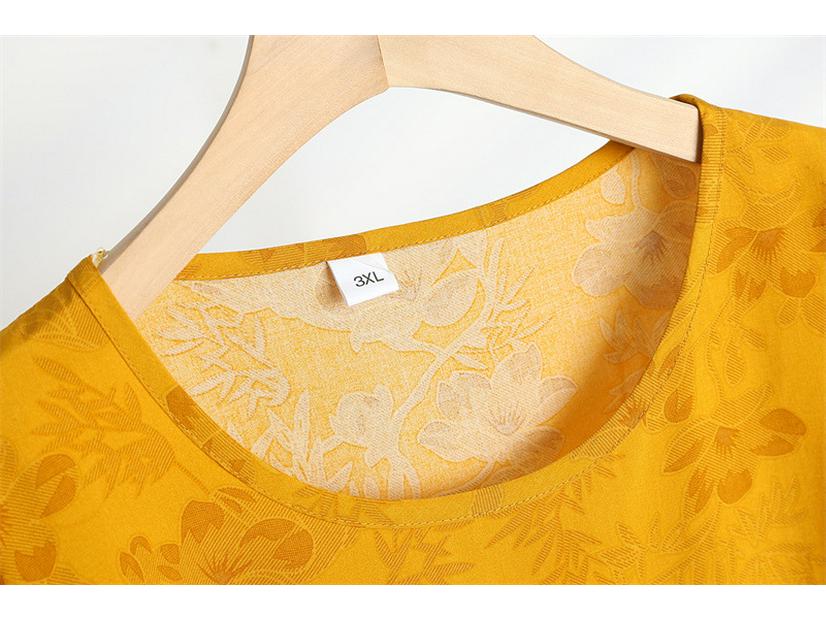 Mamas 2025 Sommer Baumwolle Viskose Mode T-Shirt für Frauen mittleren Alters und ältere Frauen