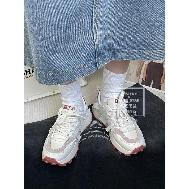 Spring new platform versatile retro sports shoes casual women's shoes 1652