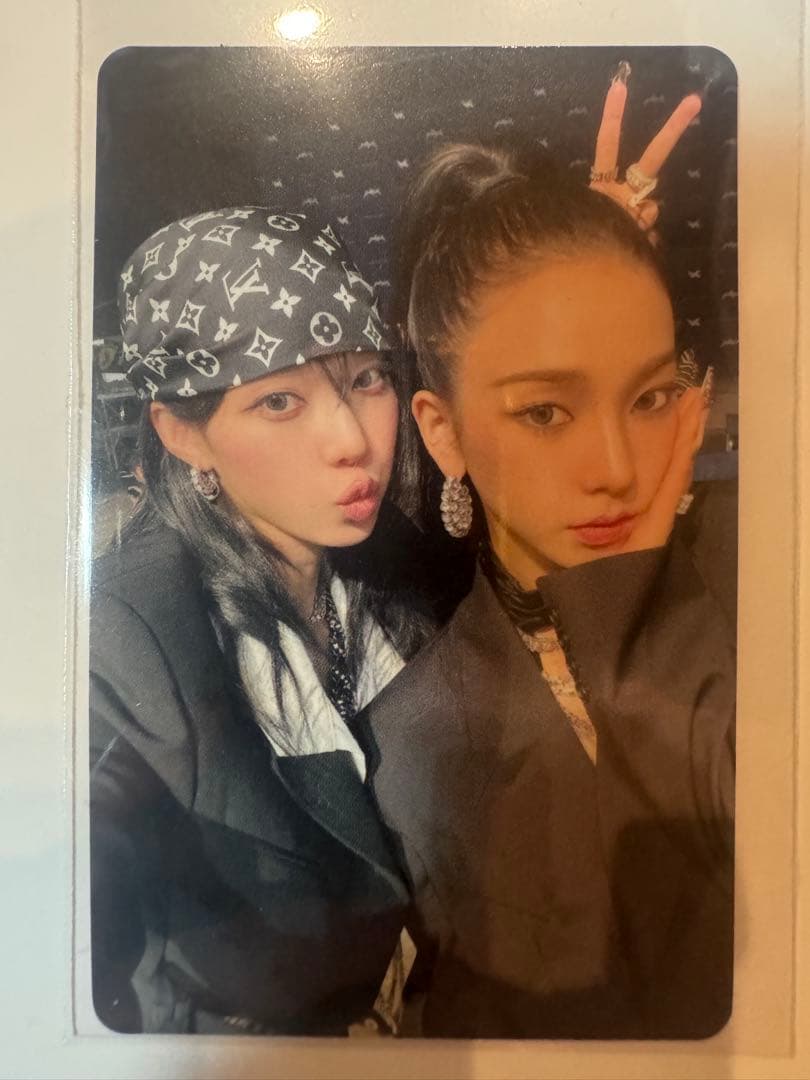 

[USED] aespa A Prize CD Unit Trading Card Karina Winter