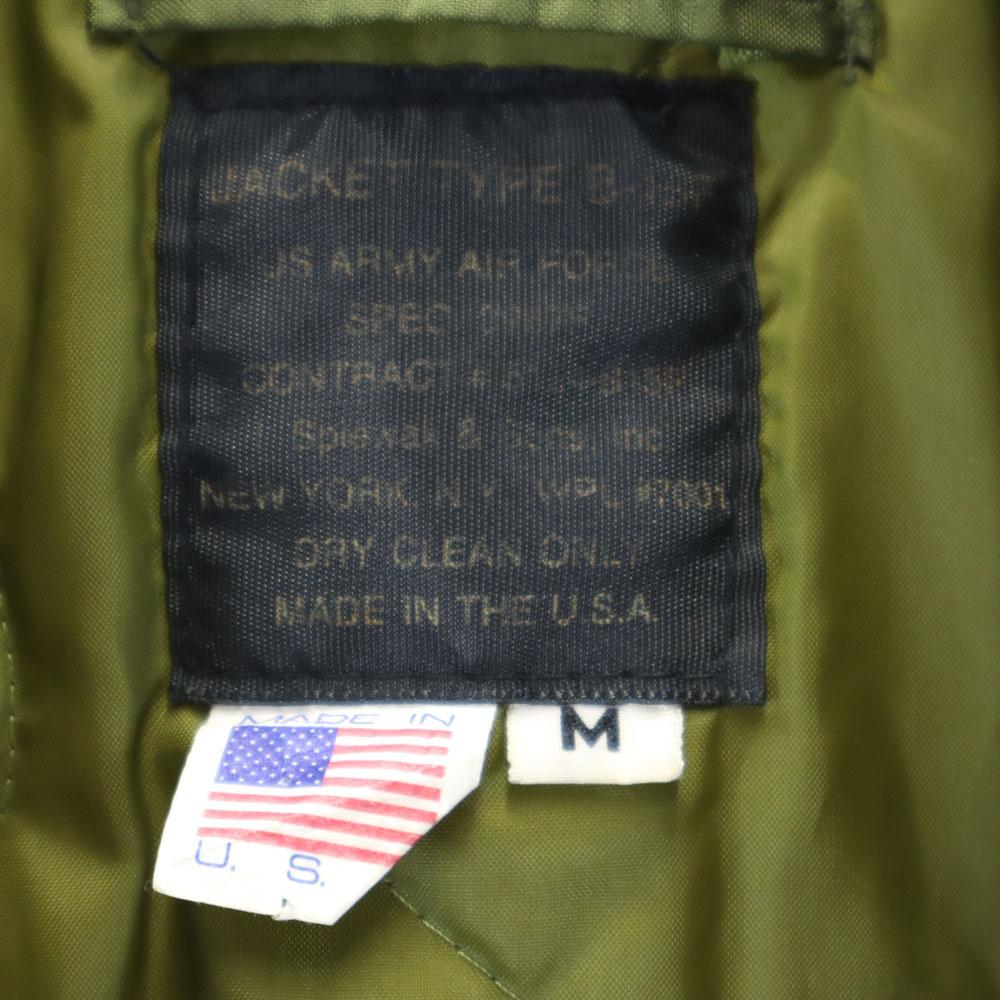 SPIEWAK 90s Made In USA Old Flight Jacket M Khaki B-15 Blouson Men's Used