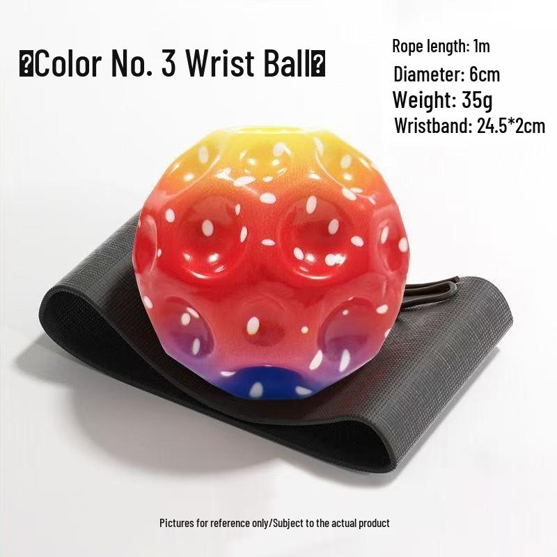 Moonstone Elastic Wrist Ball - Children’s Decompression Return Ball for Outdoor Play