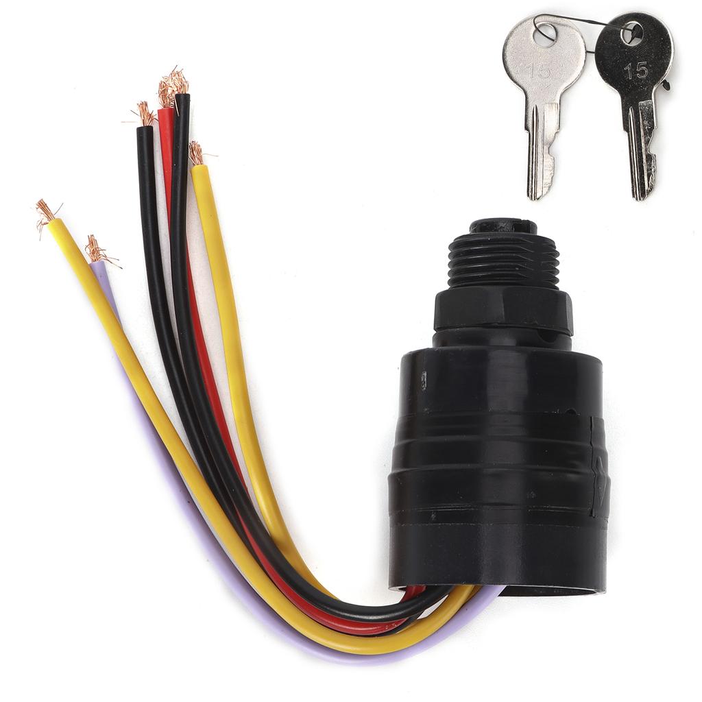 Ignition Key Switch 6 Wire MP41070‑2 17009A2 for Marine Boat Most Outboard Motors