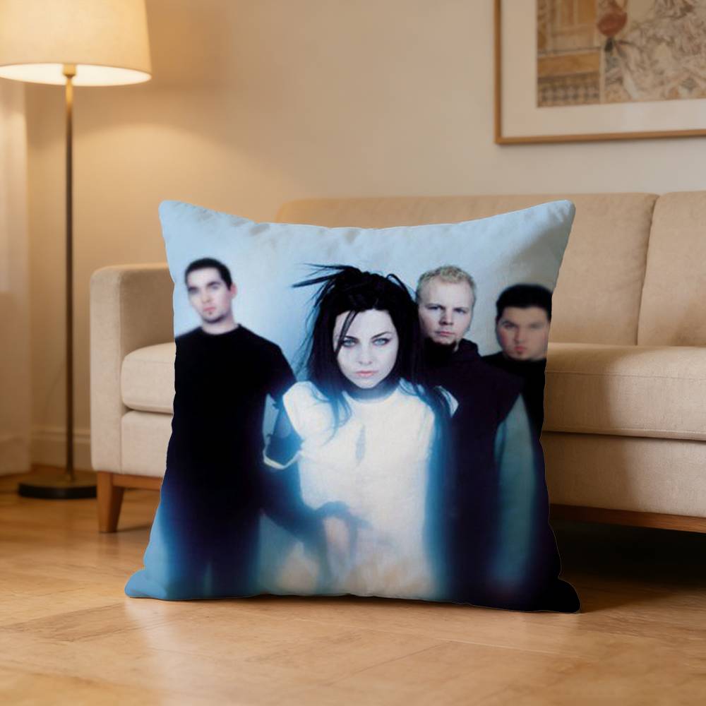 EEvanescence Fallen AAmy Lee Pillow Case Pattern Printed Pillowcase For Living Room Sofa Cushion Cover