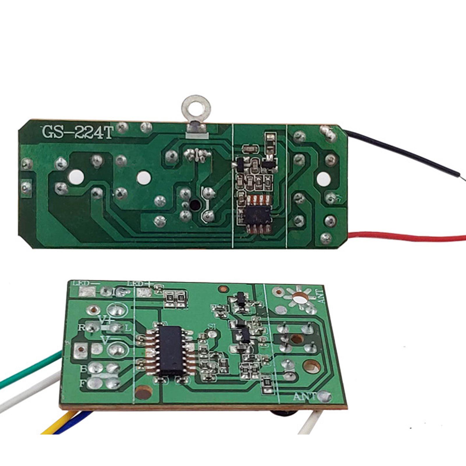 

40MHz Transmitter And Receiver Set Remote Controller Main Board Replacement for Remote Control Stunt Car Vehicle 1