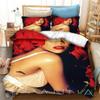 Singer NH Star Printed Bedding Set Boys Girls Twin Queen King Size Duvet Cover Pillowcase Bed Boys Adult Bedroom Home Textiles