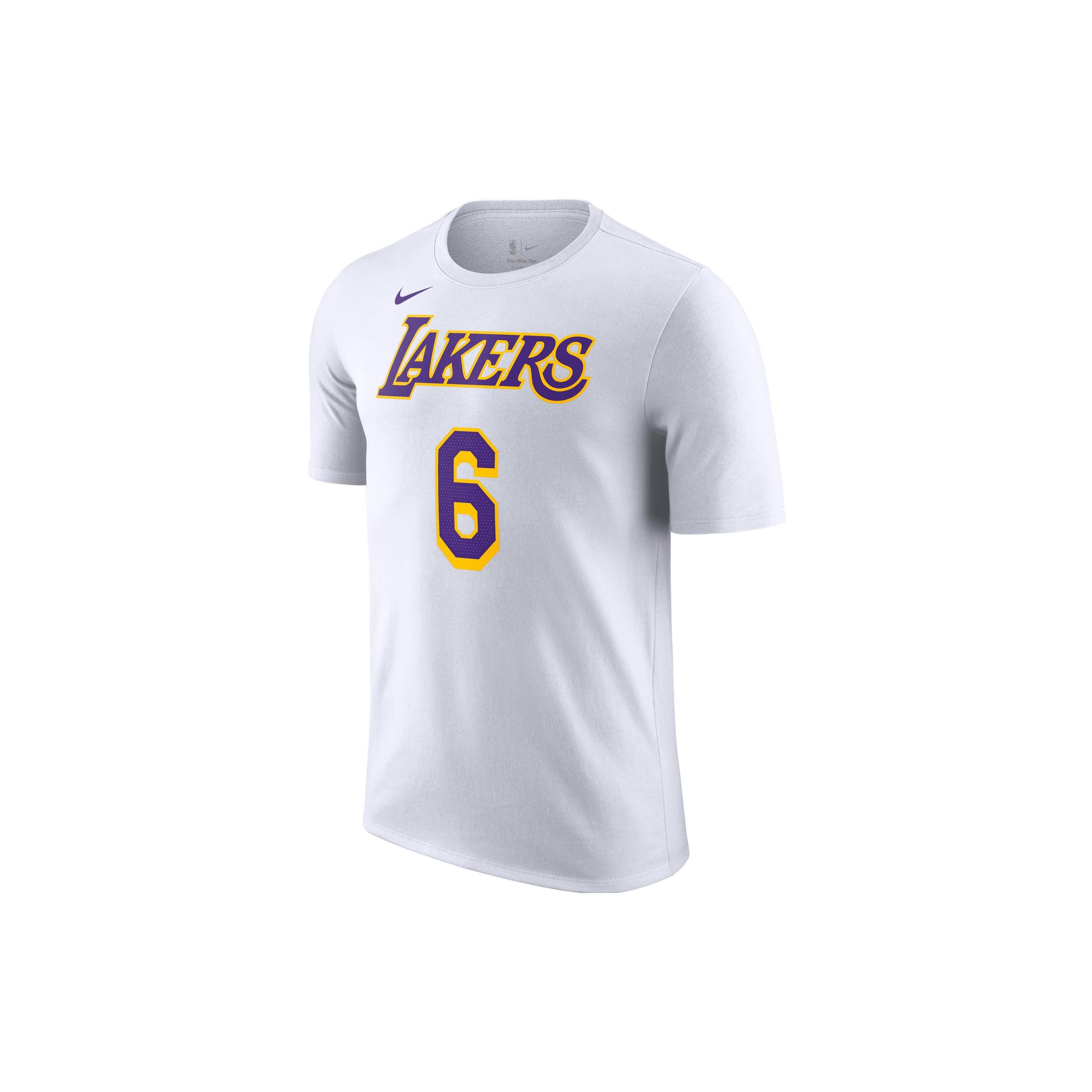Футболка Nike NBA Los Angeles Lakers Леброн Джеймс DR6381-106 XS