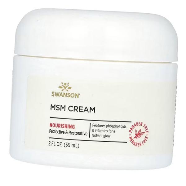 

Крем з МСМ, MSM Cream, Swanson 59мл (43280021) 59ml