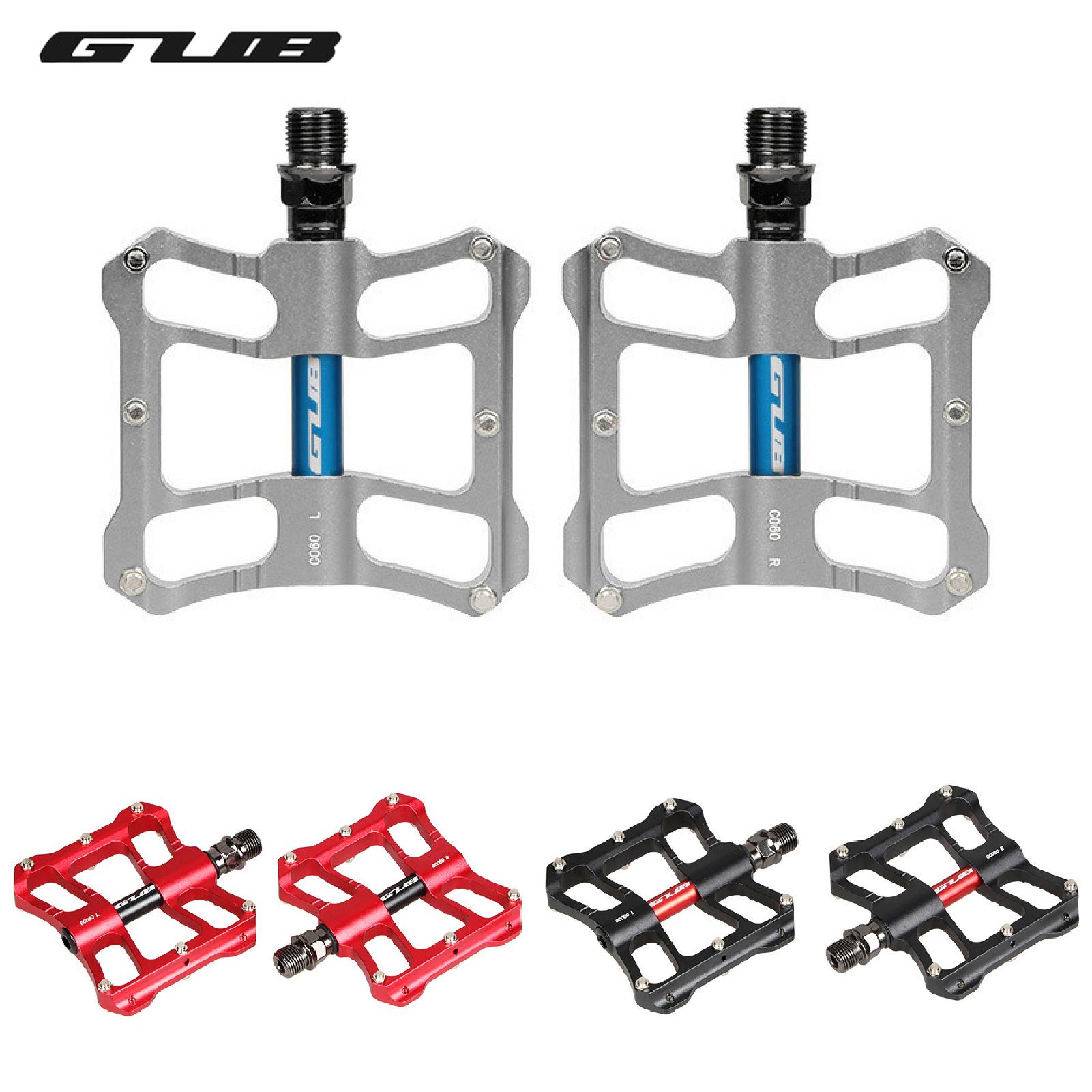 

GUB 2шт велосипедные педали велосипедные подшипники педали сверхлегкий алюминиевый сплав