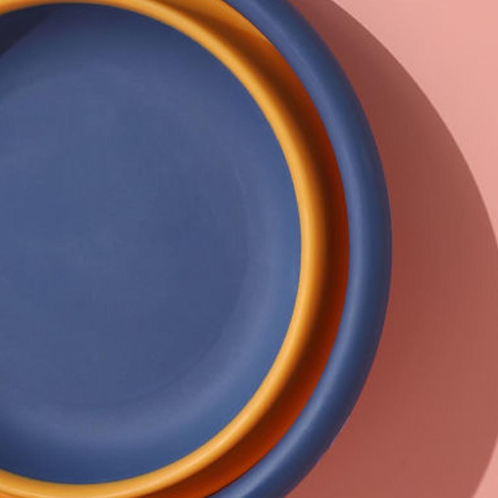 Folding Washbasin Space Saving Plastic Washtub Multi Purpose Portable Washing Basin for Dishing Camping Laundry