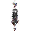 Metal Wind Chime Indoor Outdoor Chimes with Hook Suspended for Garden, Balcony, Entryway