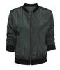 Women's European & American Fashion Solid Color Zipper Casual Jacket - Spring 2023