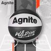Angnett Size 7 Color-Blocked PU Basketball