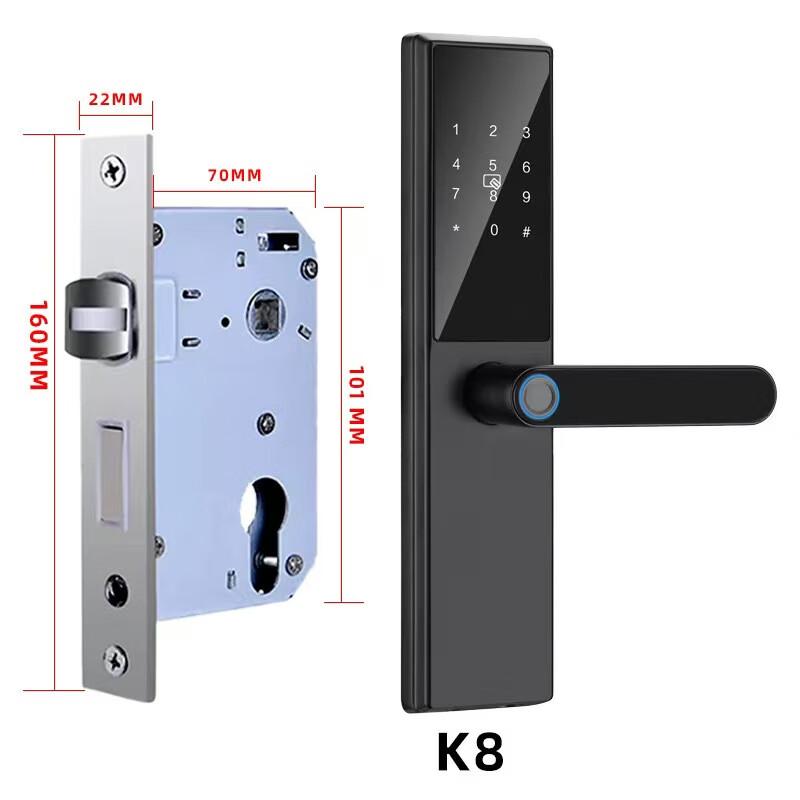 

Lilang Semi-Automatic Fingerprint Smart Lock