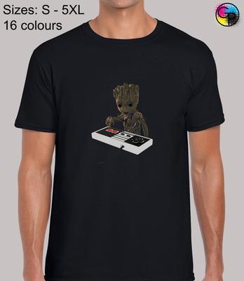 Baby Groot Bombe Superheld Iron Hulk Man Thor Fan Neuheit T-Shirt für Männer